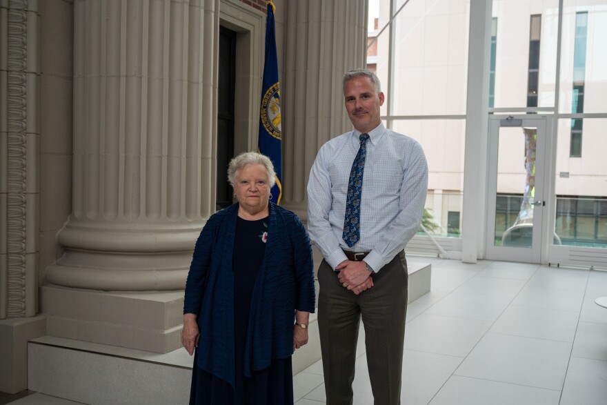 Eleanor Rogan, a professor of public health, and Don Coulter, a professor of pediatric oncology, are part of an ongoing study looking at Nebraska's drinking water and pediatric cancer at the University of Nebraska Medical Center where they work.