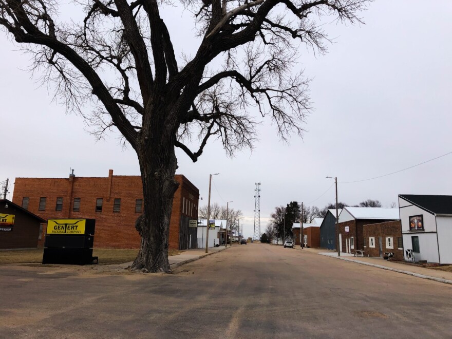  While he was Holstein's chairman for 13 years, Mark Gentert also ran Gentert Packing Company with his wife Belinda. It's prominent in the village's downtown, across from Cow Town Saloon. 