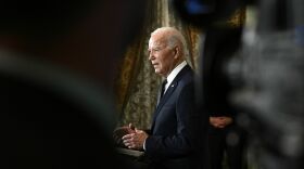 President Joe Biden speaks during a press conference after meeting with Chinese President Xi Jinping during the Asia-Pacific Economic Cooperation Leaders' week in Woodside, Calif., on Wednesday.