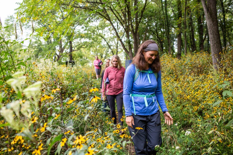 Forest bathing in Wisconsin; Sept. 4, 2021. An immersion in nature is as a way to unplug from the business of modern life ... and get happy.