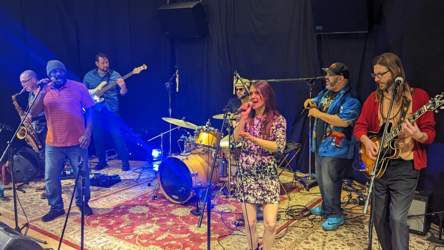 The Uniphonics, IPR's Artists of the Month for April, perform in IPR's studios.