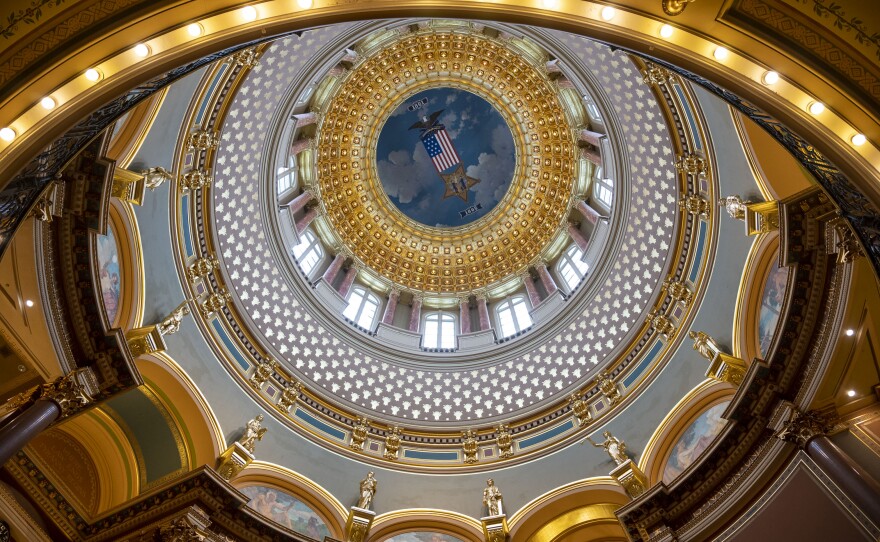 Iowa Statehouse capitol dome