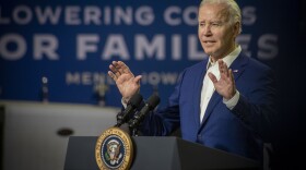 Speaking at an ethanol plant in Menlo, Biden announced his administration will allow gasoline blended with 15 percent ethanol to be sold in the summer. April 12, 2022