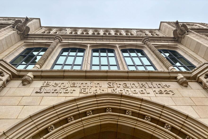 Franklin Middle School is set to get a $73 million renovation and addition, if the district passes its $220 million bond.