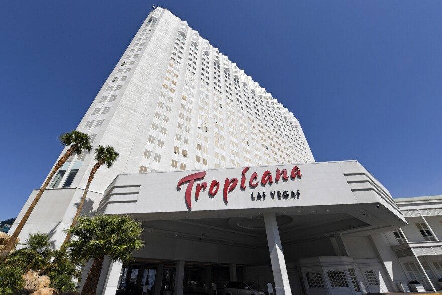 The Tropicana will close its doors on Tuesday after a 67-year run on the Las Vegas Strip. Its demolition is set for October; afterward, it will be the site of a new ballpark for the Major League Baseball team the A's.