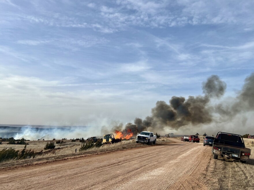 March is one of Oklahoma's windiest months, and it has the highest number of wildfires.