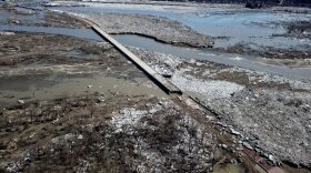 The 2019 floods destroyed roads in Nebraska. Governors in the Midwest quickly came together to work with the Army Corps of Engineers on responding to the floods and preventing future disasters. Four years later, the meetings continue. 