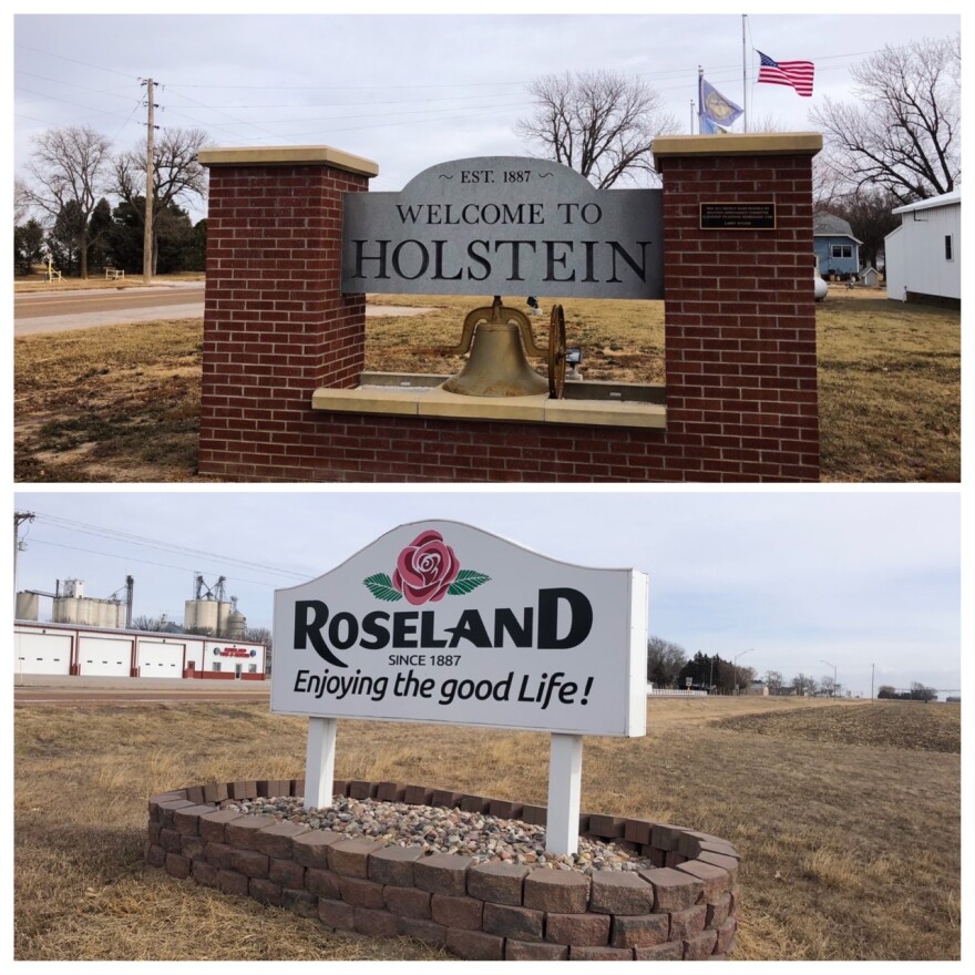  Holstein and Roseland are two Nebraska towns about five miles apart. Both were eligible for about $45,000 through the American Rescue Plan Act. Holstein did not pursue the money, while Roseland did. 