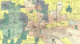 The Home Owners' Loan Corporation created this risk assessment map for Des Moines in the 1930s, and it's still affecting Black residents today.