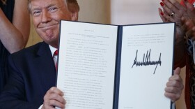 The executive order on drug price transparency that President Trump signed Monday doesn't spell out specific actions; rather, it directs the department of Health and Human Services to develop a policy and then undertake a lengthy rule-making process.