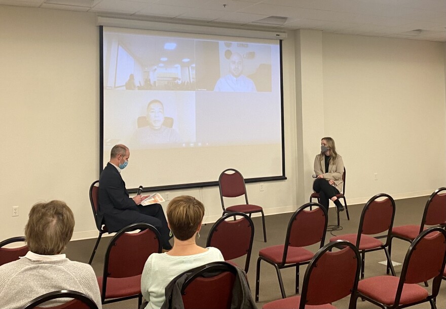 Lutheran Services in Iowa held an informational panel on refugee resettlement in Sioux City on Wednesday.