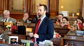 Rep. Skyler Wheeler, R-Hull, told House lawmakers he chose to be the floor manager of the AEA bill because he wanted to have a hand in anything that could directly impact his daughter who has autism.