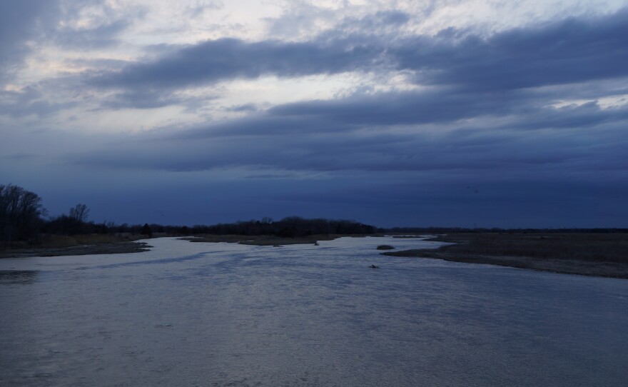 The Platte River.