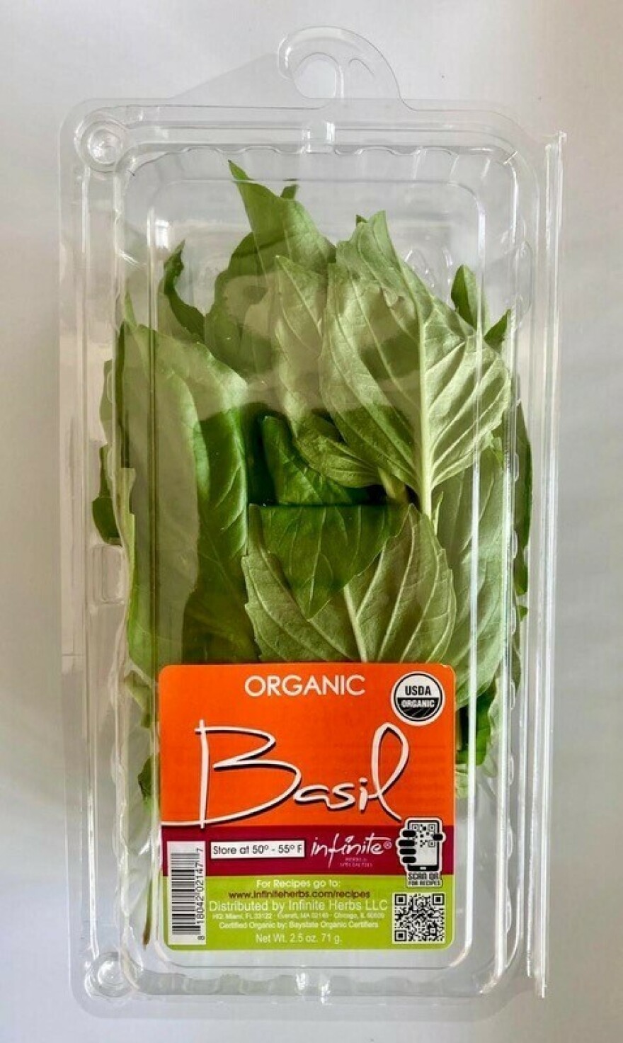 Infinite Herbs-brand organic basil recalled by Trader Joe's have been linked to salmonella infections in several states.