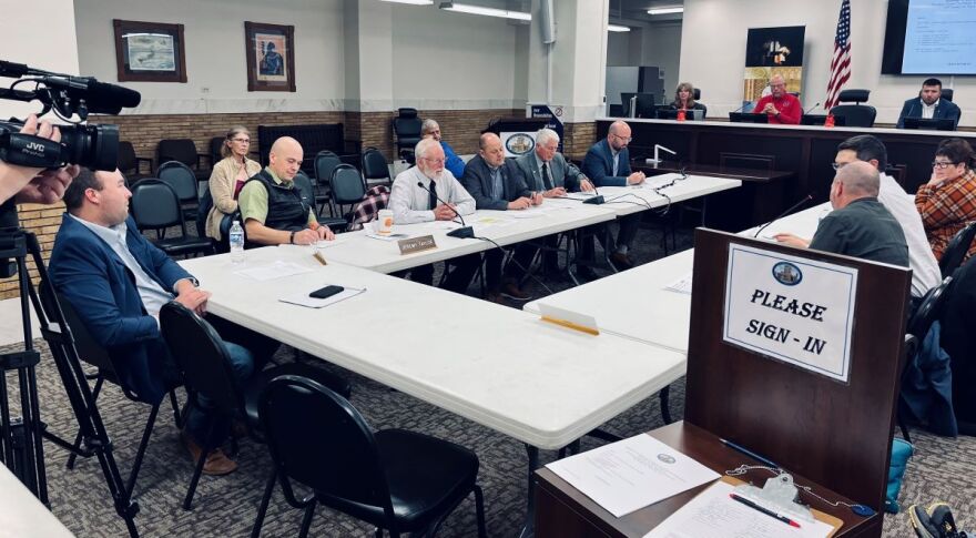 The Woodbury County Board of Supervisors hosted a legislative forum on Dec. 15, 2023. Lawmakers heard concerns about issues including state funding, carbon capture pipelines, and a shortage of first responder volunteers.