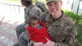 Jessica Beswick served as a medic in the Iowa Army National Guard from 2002-2012. Beswick spent a year in Iraq from 2005-2006 with the 134th Medical Company out of Washington and then a deployment to Afghanistan with the 2/34th Brigade (C Co, 334 BSB) from 2010-2011.