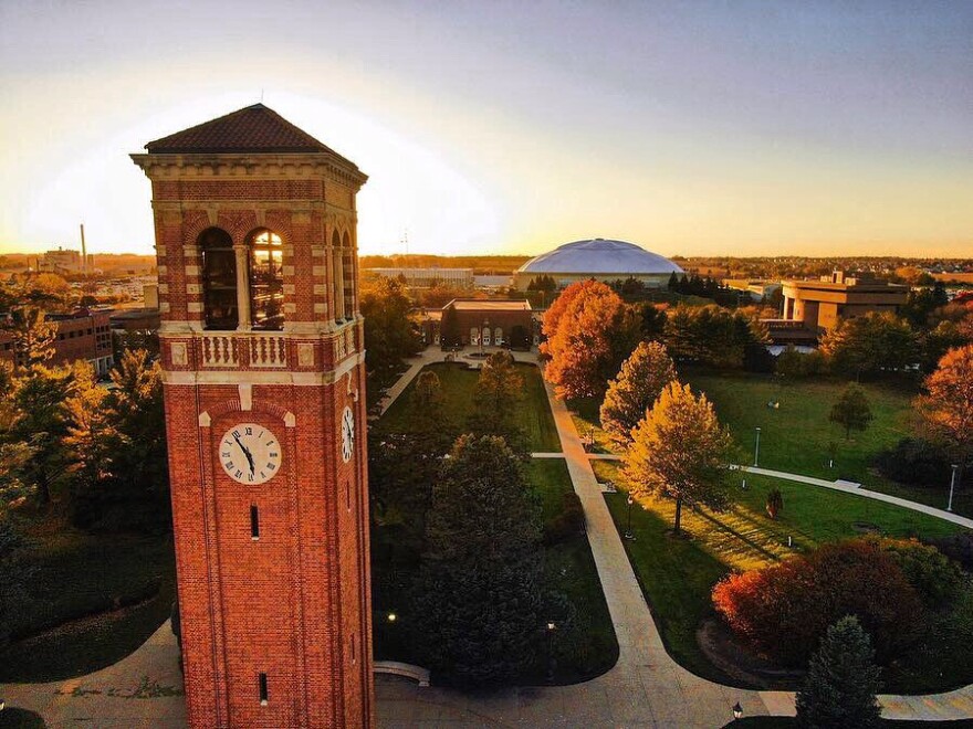 The University of Northern Iowa campus